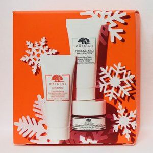 Origins Cleanse & Energize Travel Set NIB